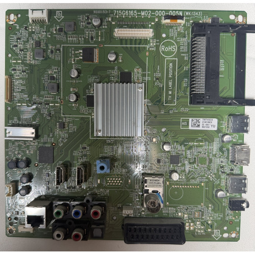MAIN плата 715G6165-M02-000-005N для телевизора PHILIPS 32PFT6549/60, 42PFT6309/60 и др. MAIN плата 715G6165-M02-000-005N для телевизора PHILIPS 32PFT6549/60, 42PFT6309/60 и др.