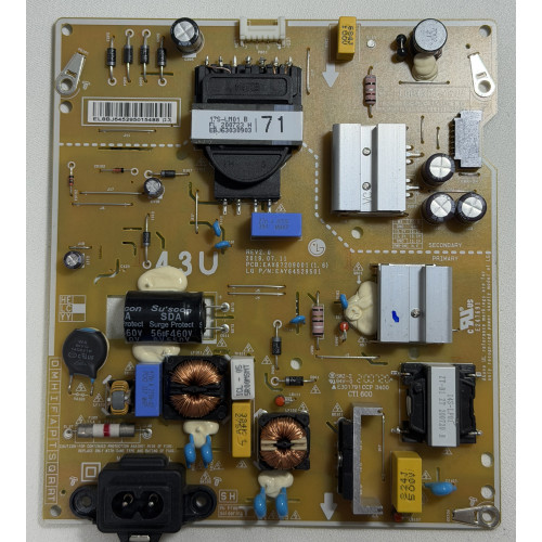 Блок питания EAX67209001 (1.5) EAY64529501 для lg